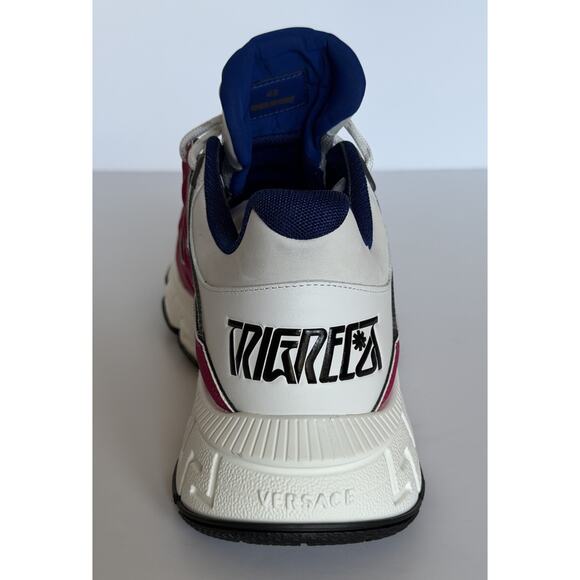 Versace Men\'s Trigreca Barocco Sneakers White 10.5 US (43.5) IT DSU8094 IT NIB main image 8